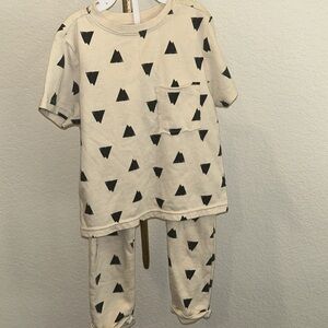 Boys Art Class jogger and shirt set 3T